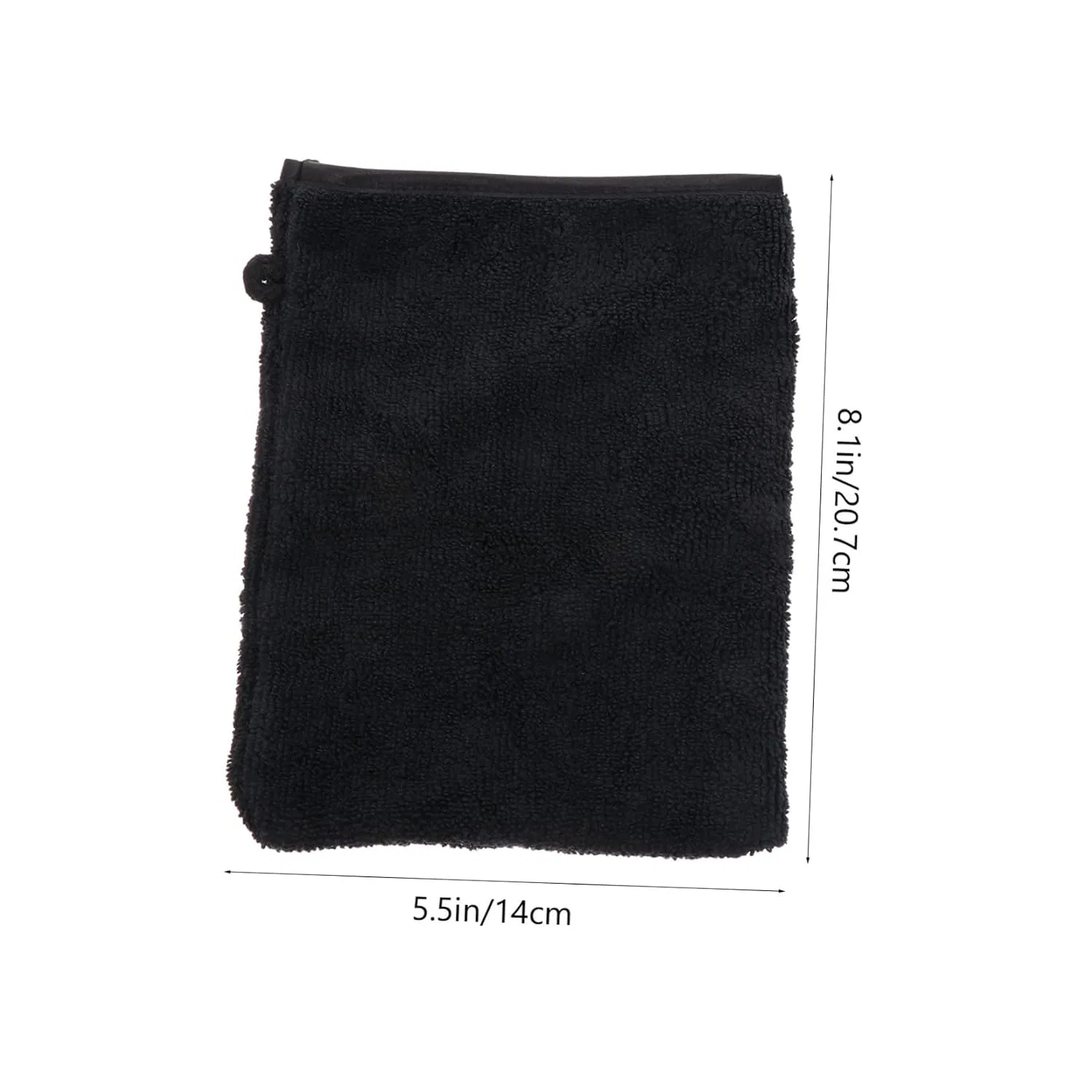 Салфетки для снятия макияжа, 3 шт, Housoutil, 20.7x14 см, Black — фото 4