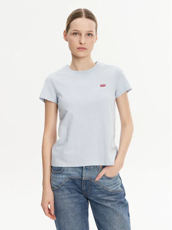 Футболка regular fit Perfect Levi'S, светло-голубой