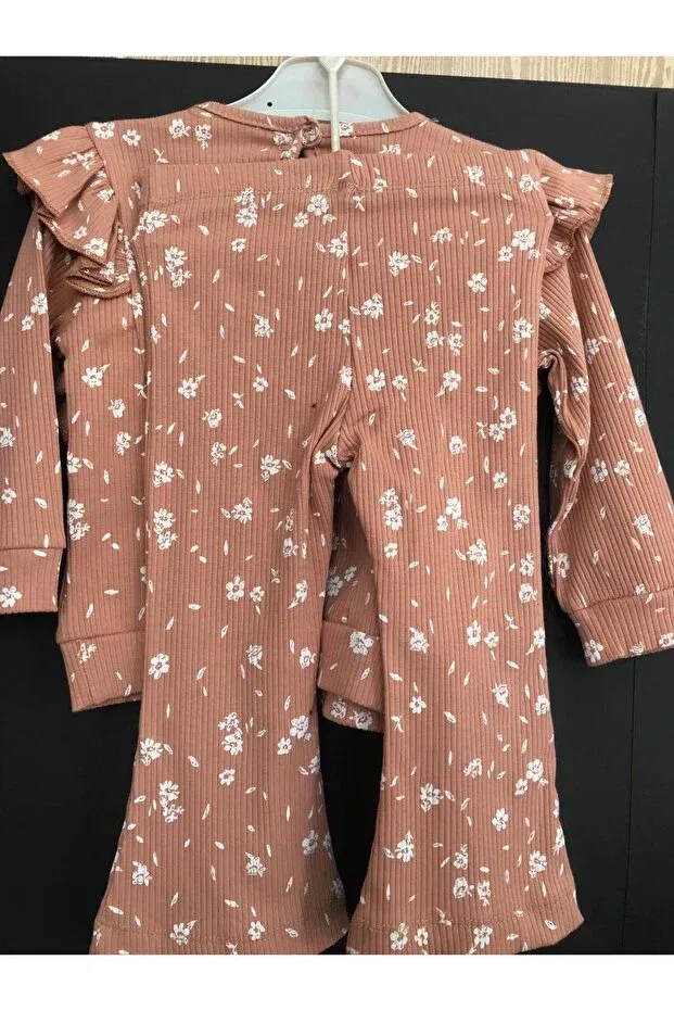 Детский костюм с принтом Sportswear Gülüce Butik, Coffee With Milk