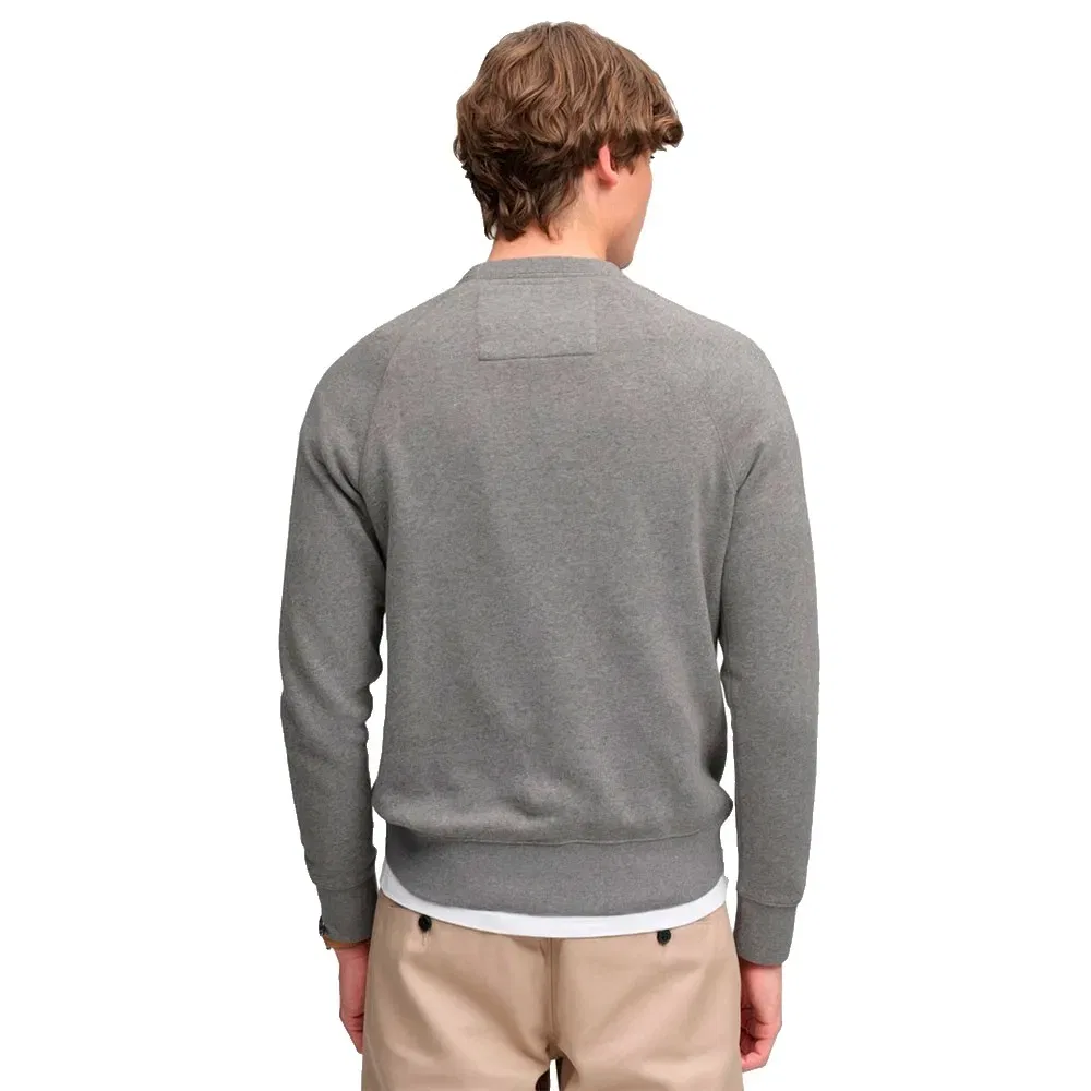Мужской свитшот свободного кроя Athletic Felt Applique Superdry, Grey — фото 2