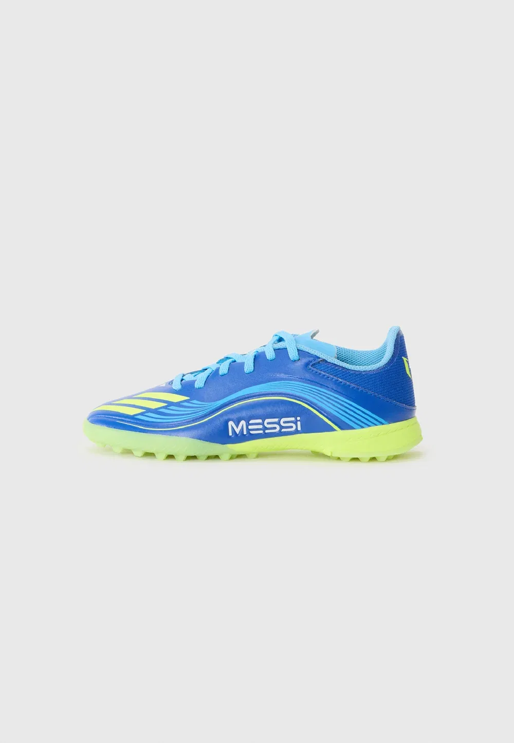 Футбольные бутсы F50 унисекс для искусственных газонов Adidas Performance, Royal Blue/Solar Yellow