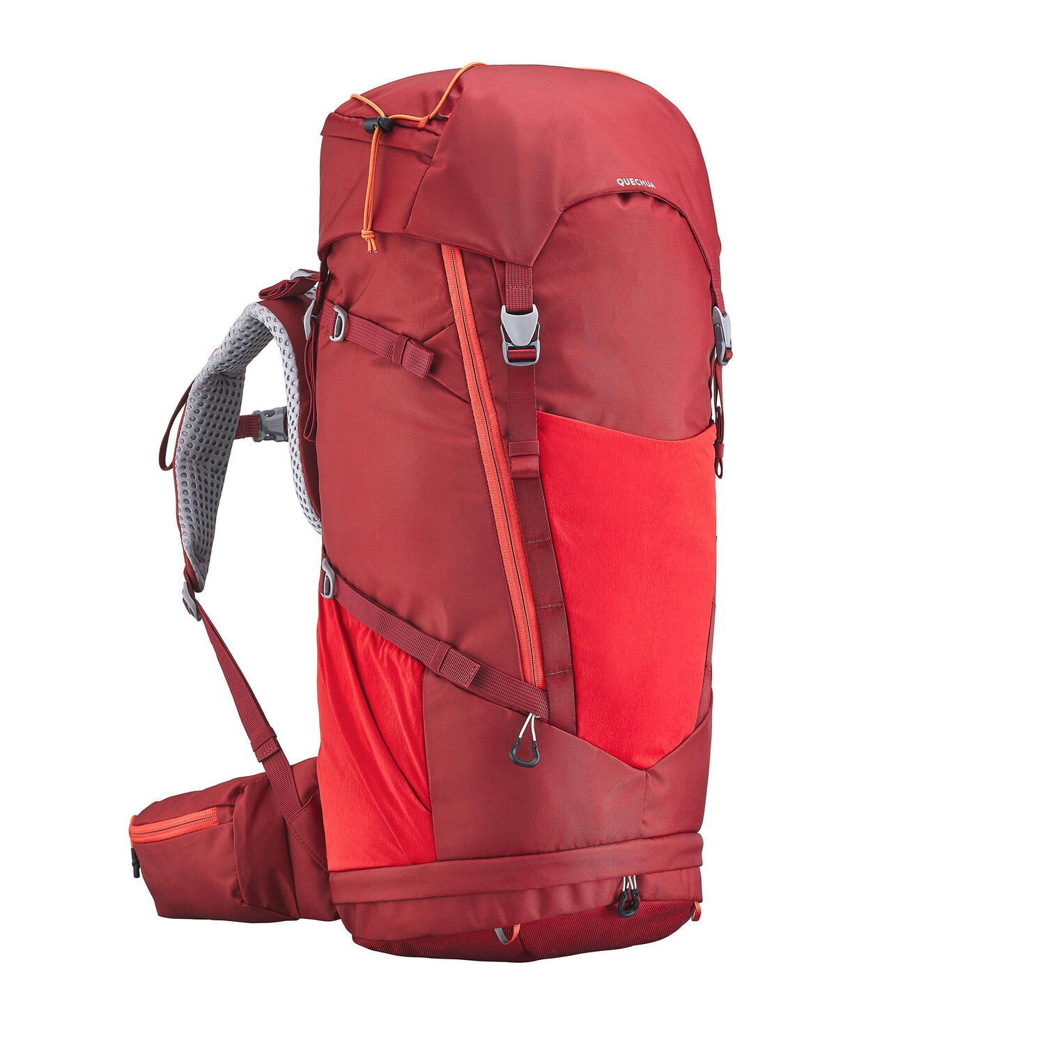 

Рюкзак детский походный Quechua MH500 40+10 л, бордо/красный