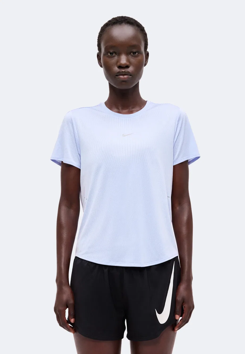 Swift - спортивная футболка Nike Performance, Aluminum/Pure Platinum