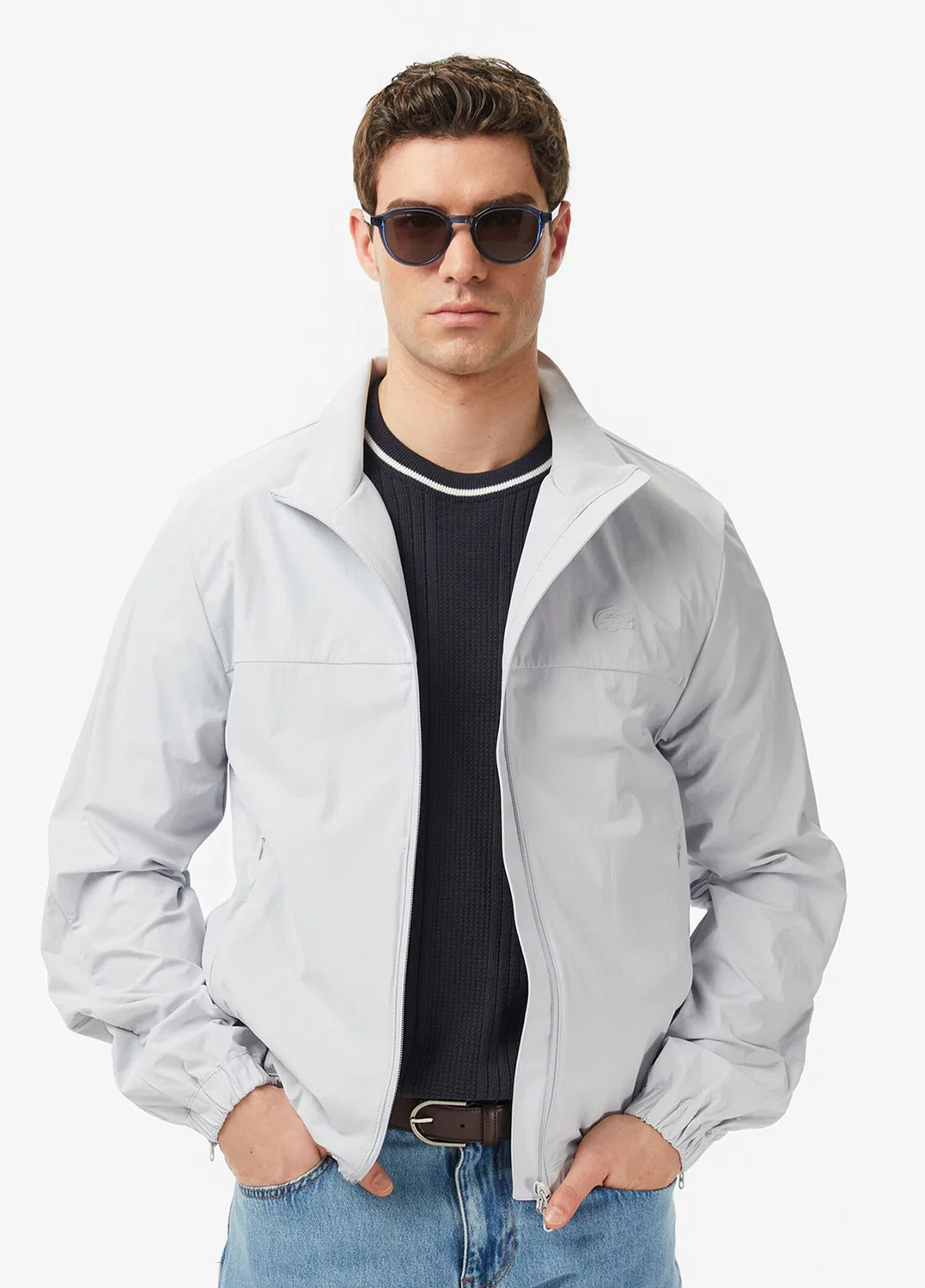 Куртка Regular Fit Lacoste, grey