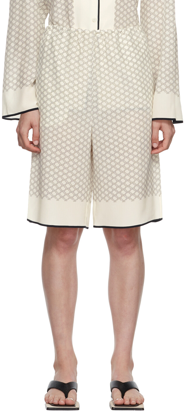 

Шорты Off-White с ремешками LOW CLASSIC