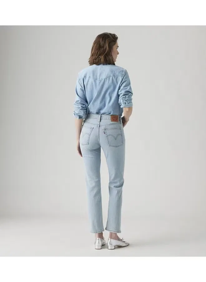 Джинсы прямые с эффектом подъема Wedgie Straight Levi'S, индиго — фото 2