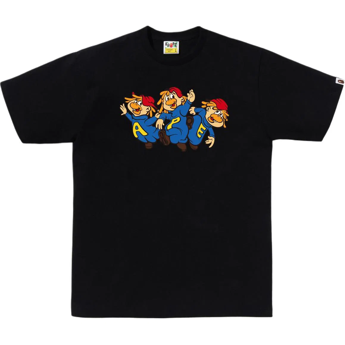 Детская футболка с круглым вырезом FW26 T Shirts A BATHING APE, White — фото 3