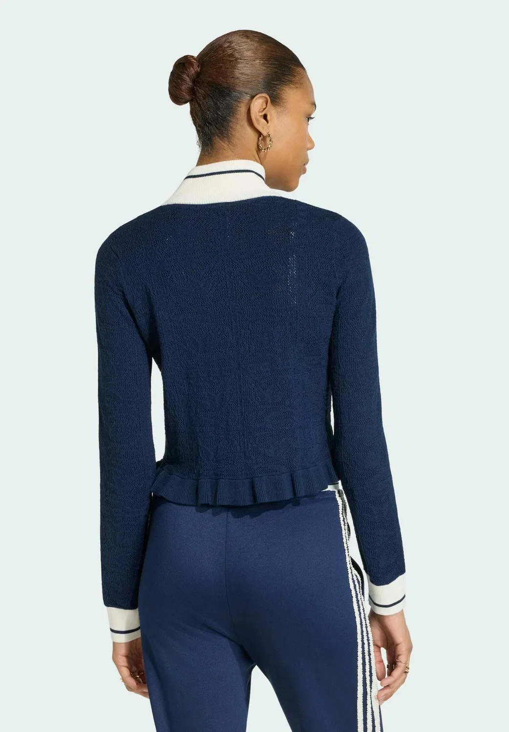 Спортивный кардиган Adidas Originals, Night Indigo Off White