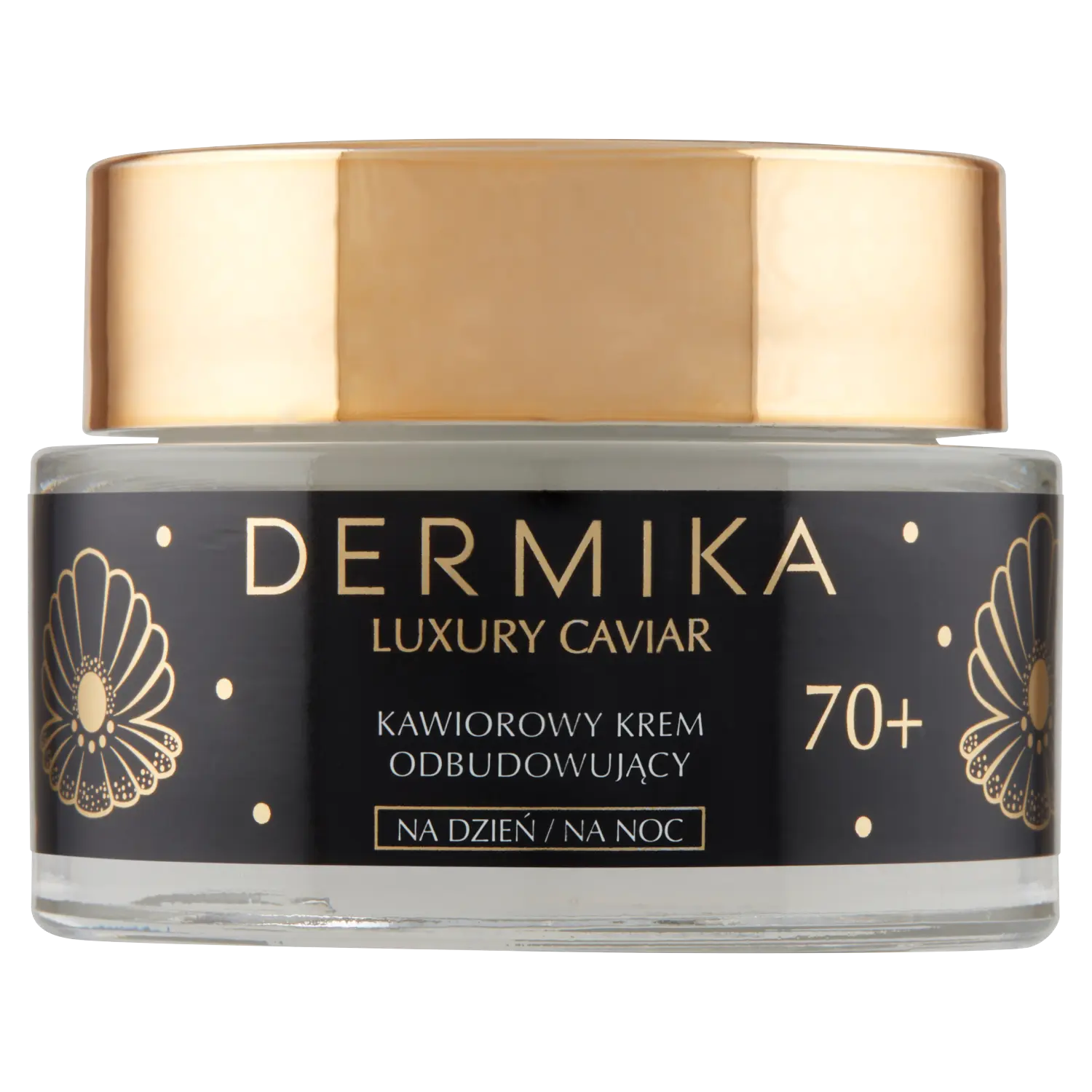 

Dermika Luxury Caviar Восстанавливающий крем для лица 70+ дневной и ночной, 50 мл