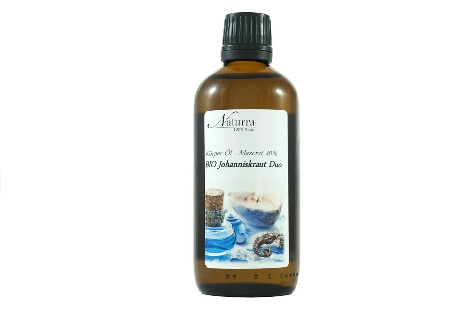 Масло для тела Organic St. John's Wort Oil Mazerate Duo, Naturra, 100 мл