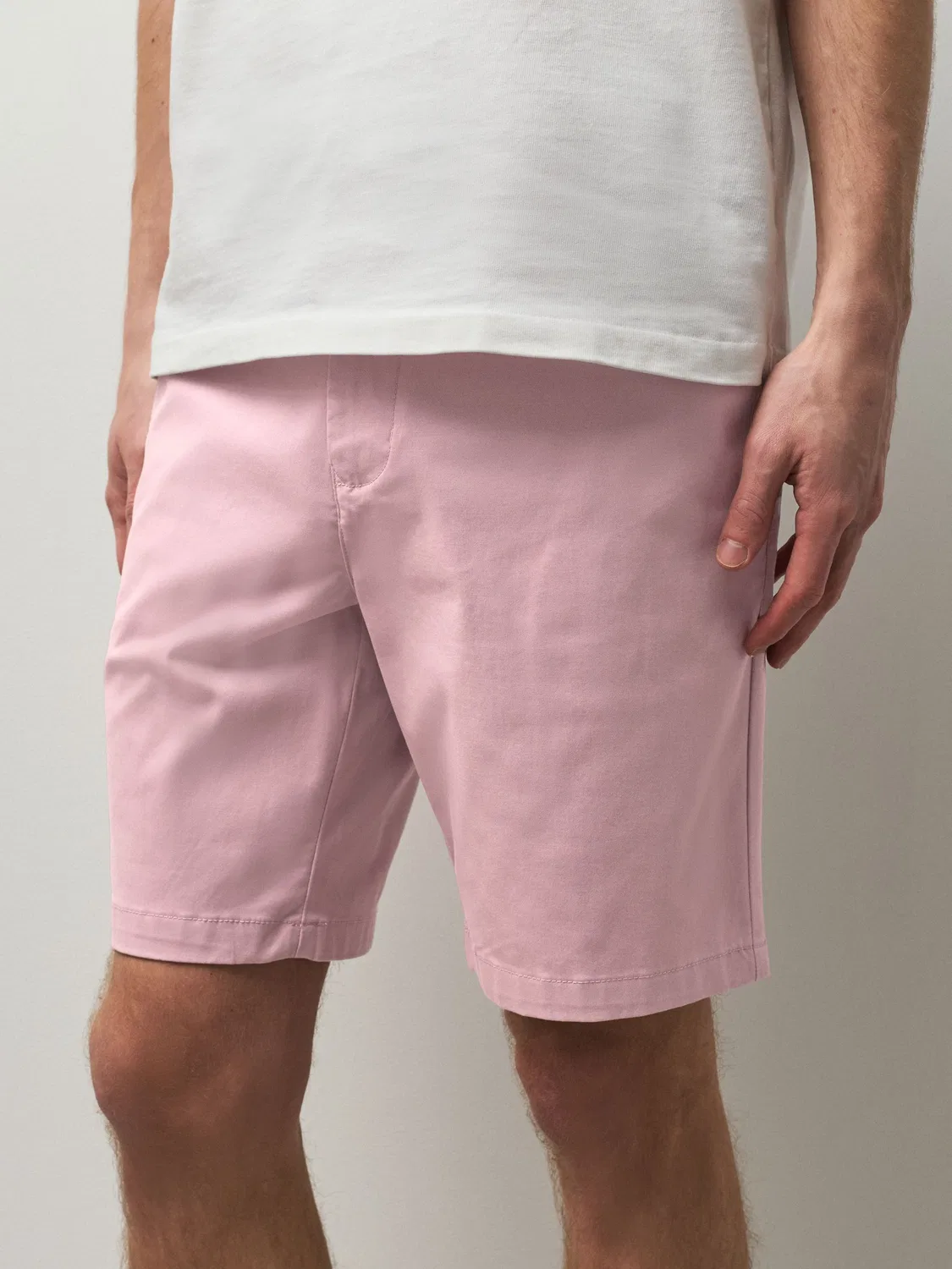 Шорты чинос, slim fit, Pink Next