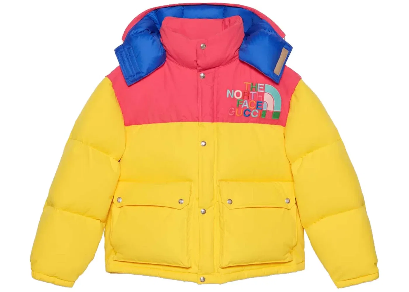 Женская куртка с принтом Jacket Gucci, Yellow/Multicolor