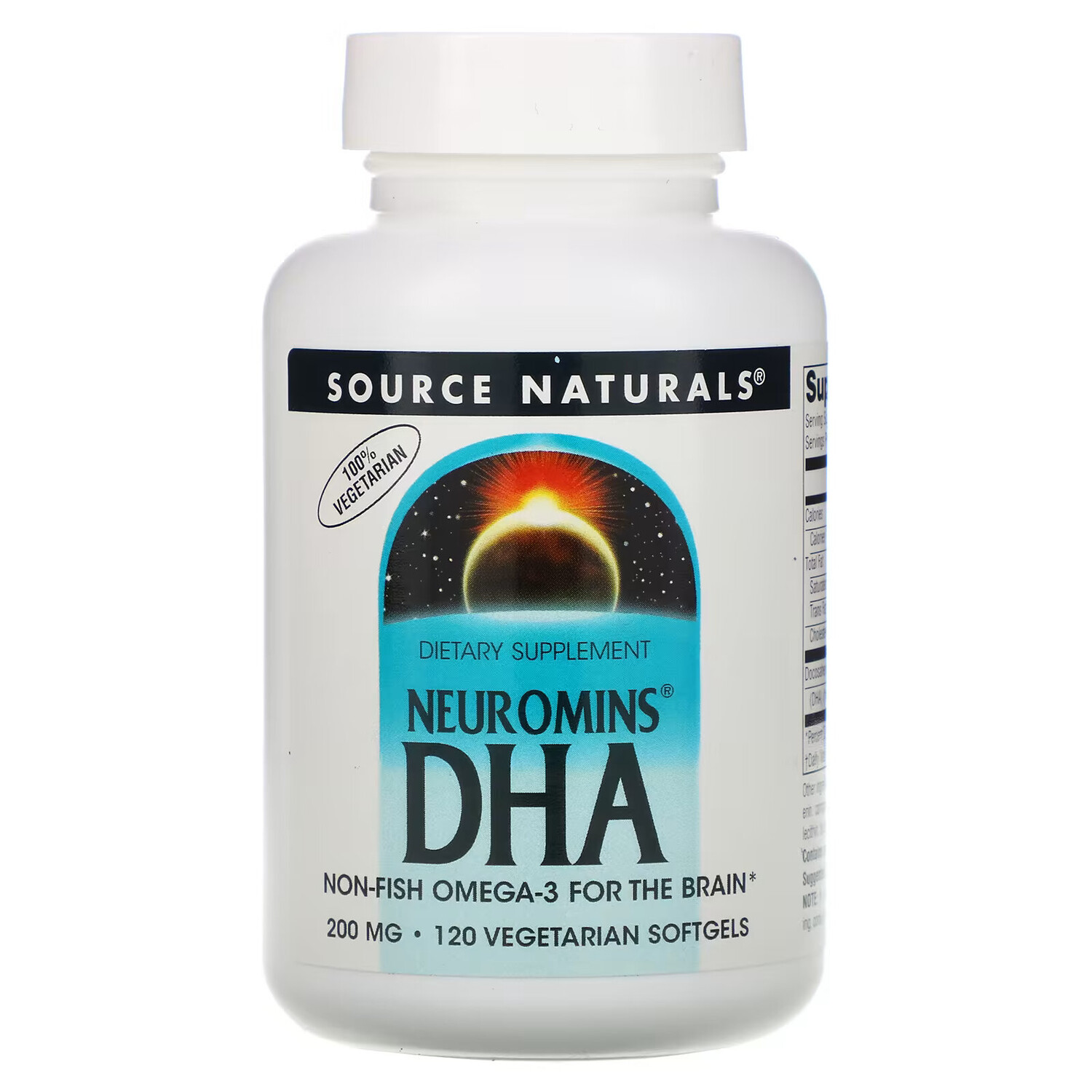 

Source Naturals, Neuromins ДГК, 200 мг, 120 вегетарианских мягких таблеток