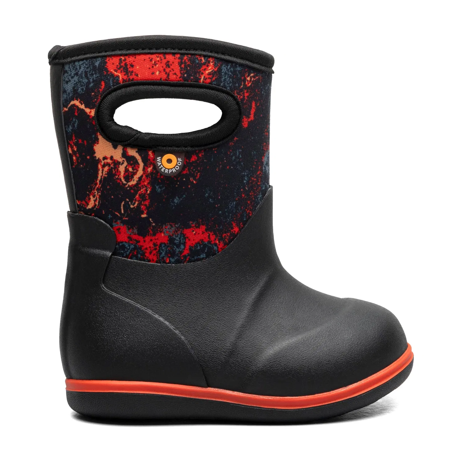 Детские зимние сапоги непромокаемые Baby Classic Bogs, Acid Camo/черный Multi