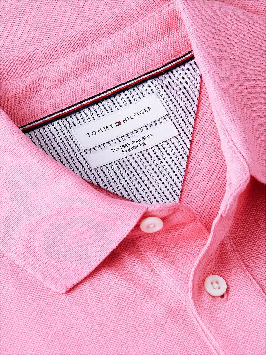 Футболка TOMMY HILFIGER 1985 розового цвета — фото 4