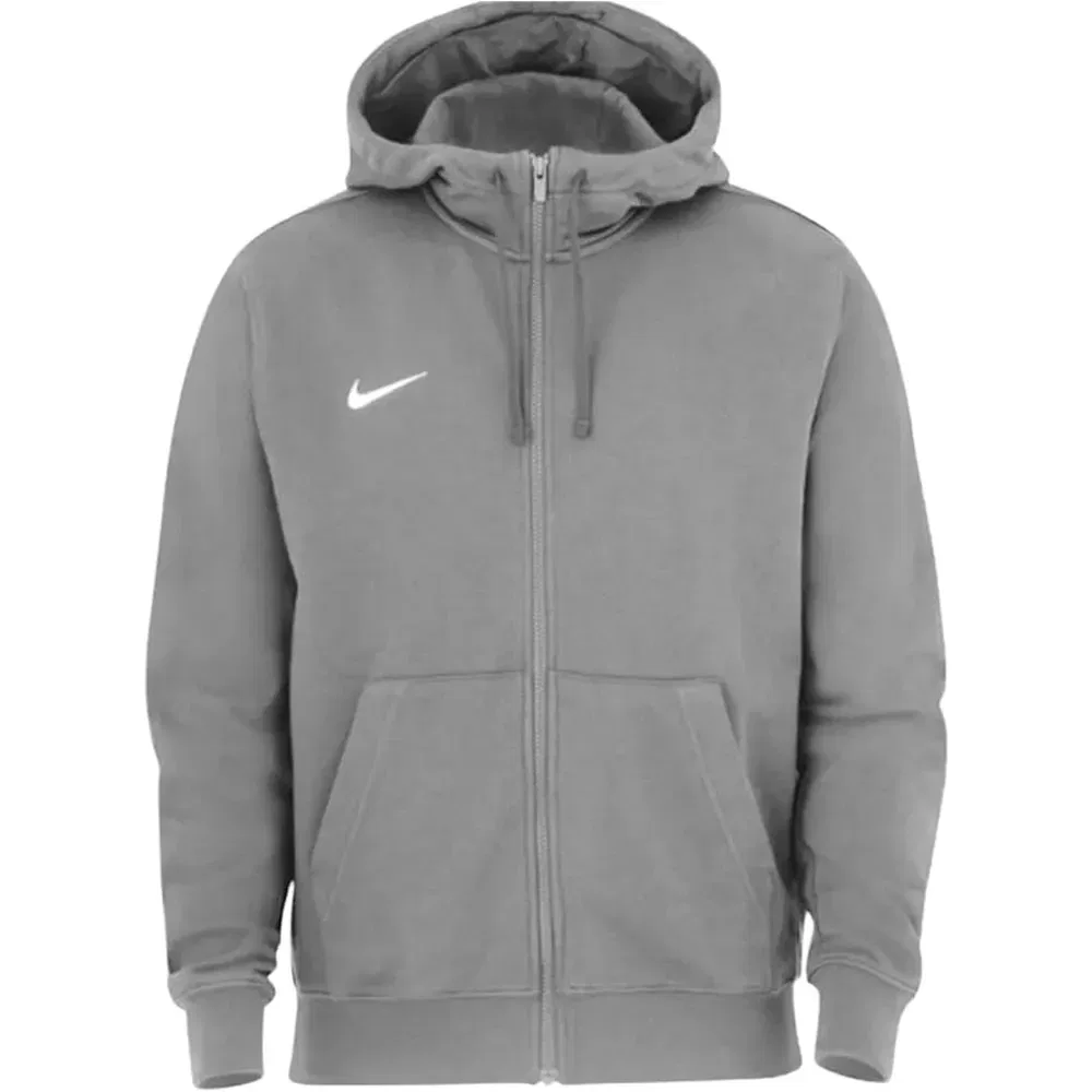 Худи на молнии Nike Team Club, серый