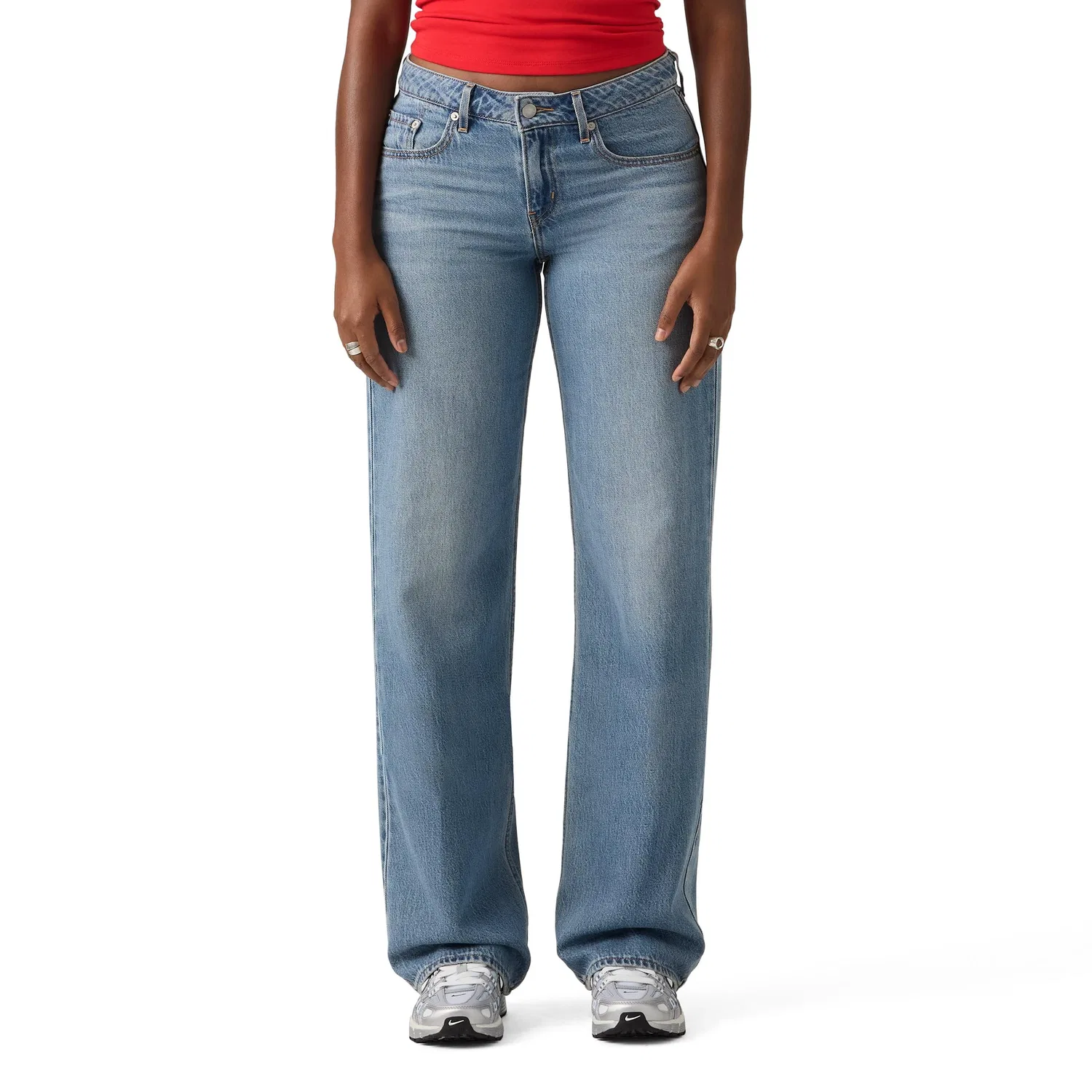 Женские джинсы свободного кроя Low Loose Levi's, High Quality Tencel