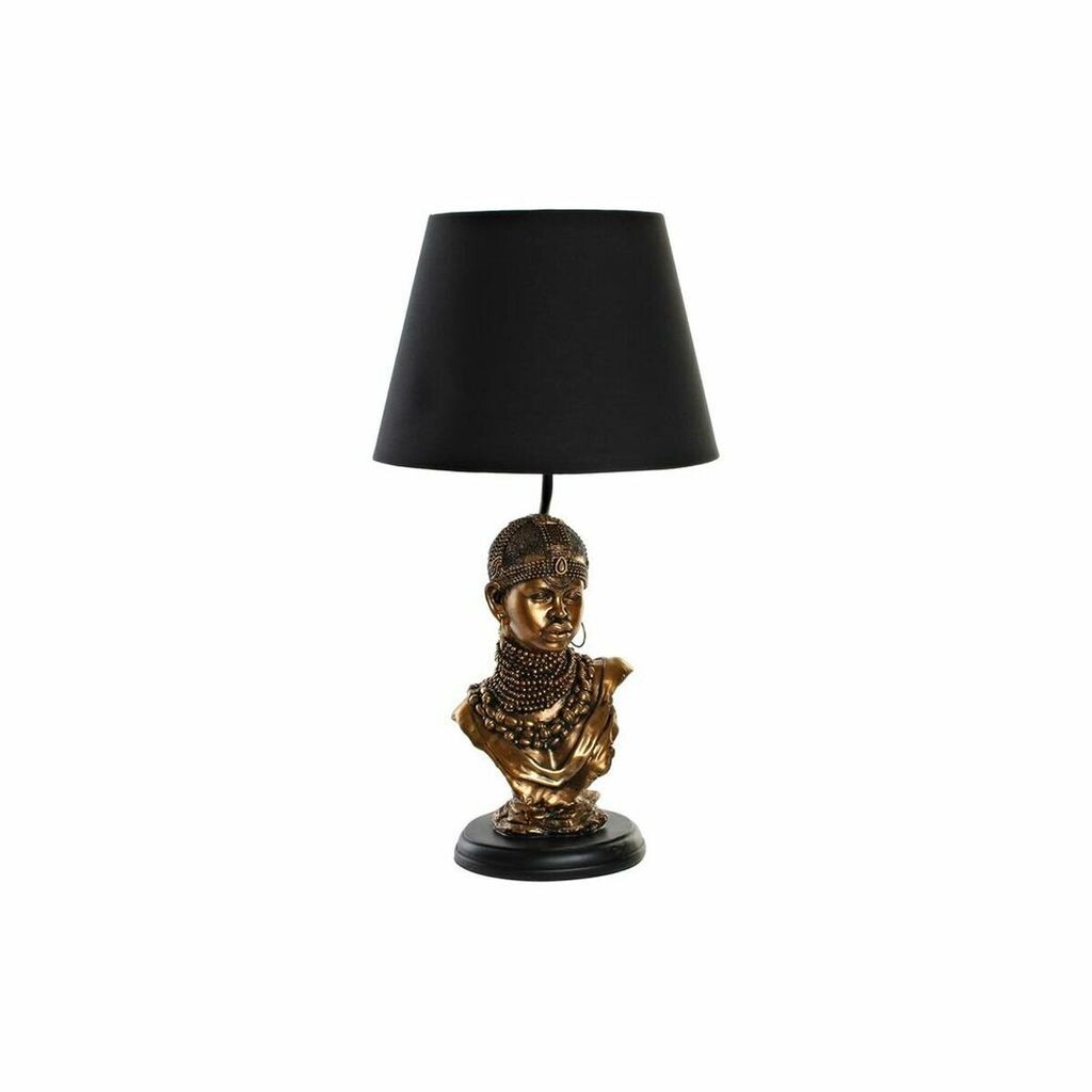 

Настольная лампа DKD Home Decor Black Gold Resin 220 В 50 Вт (31 x 31 x 58 см)