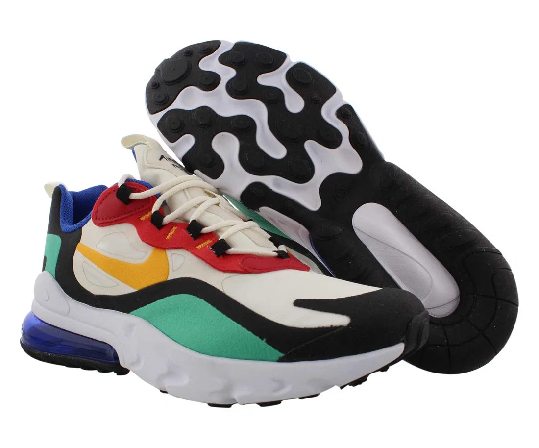 Детские кроссовки Nike Air Max 270 React, Phantom University Gold — фото 2