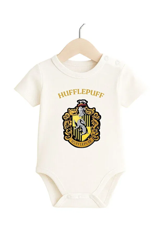 Детское боди-комбинезон для девочек с принтом Harry Potter themed Babytex, Белый — фото 3