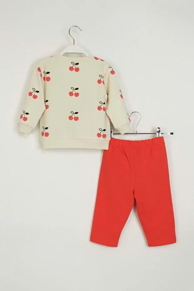 Детский комплект для девочек с принтом Ww Waka Waka Kids Store, Nude Color — фото 3