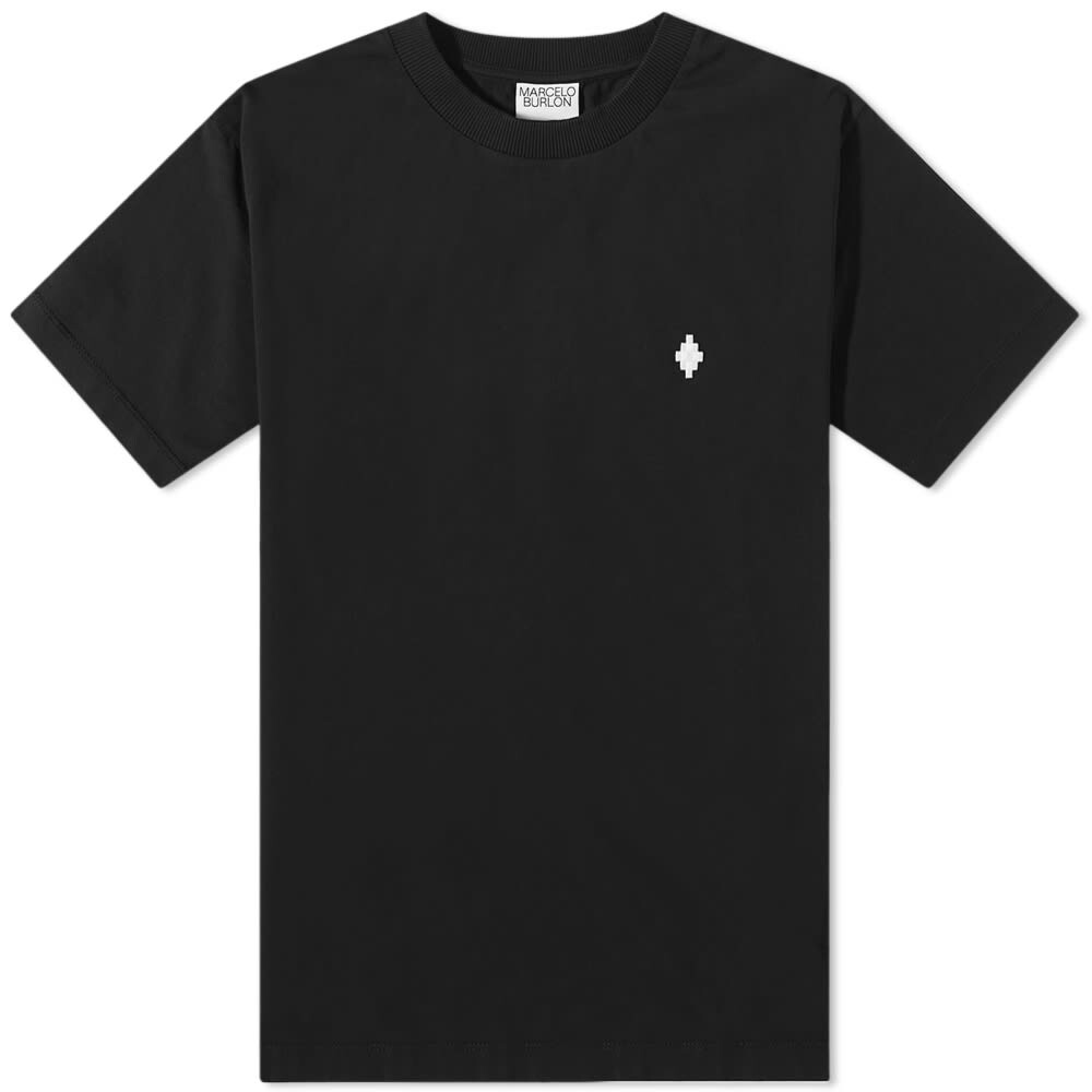 

Футболка Marcelo Burlon Cross Tee, Черный, Футболка Marcelo Burlon Cross Tee