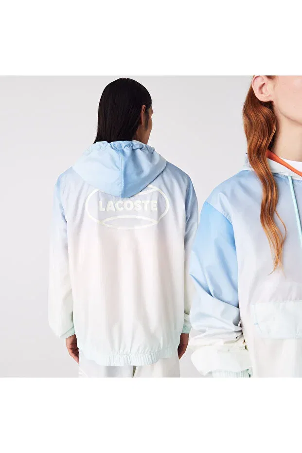 Мужская куртка с принтом Lacoste, 3ux-Mavi — фото 3
