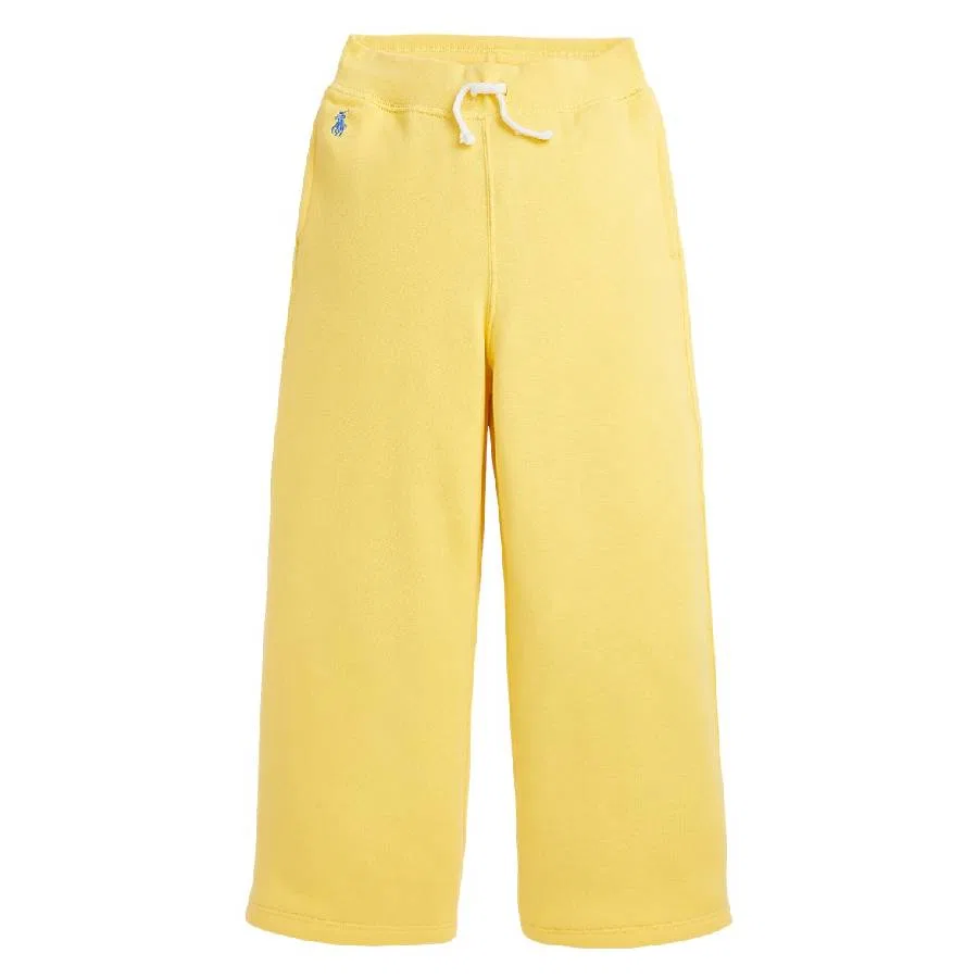Спортивные штаны свободного кроя с завязками Polo Ralph Lauren, Yellow