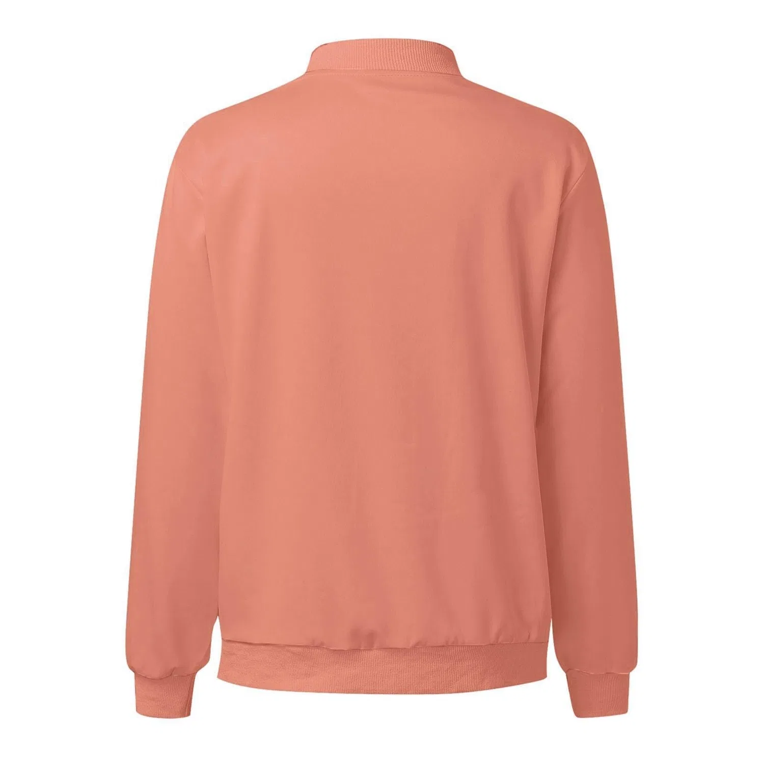 Женская куртка-бейсболка с длинным рукавом, Colore: Arancione — фото 4