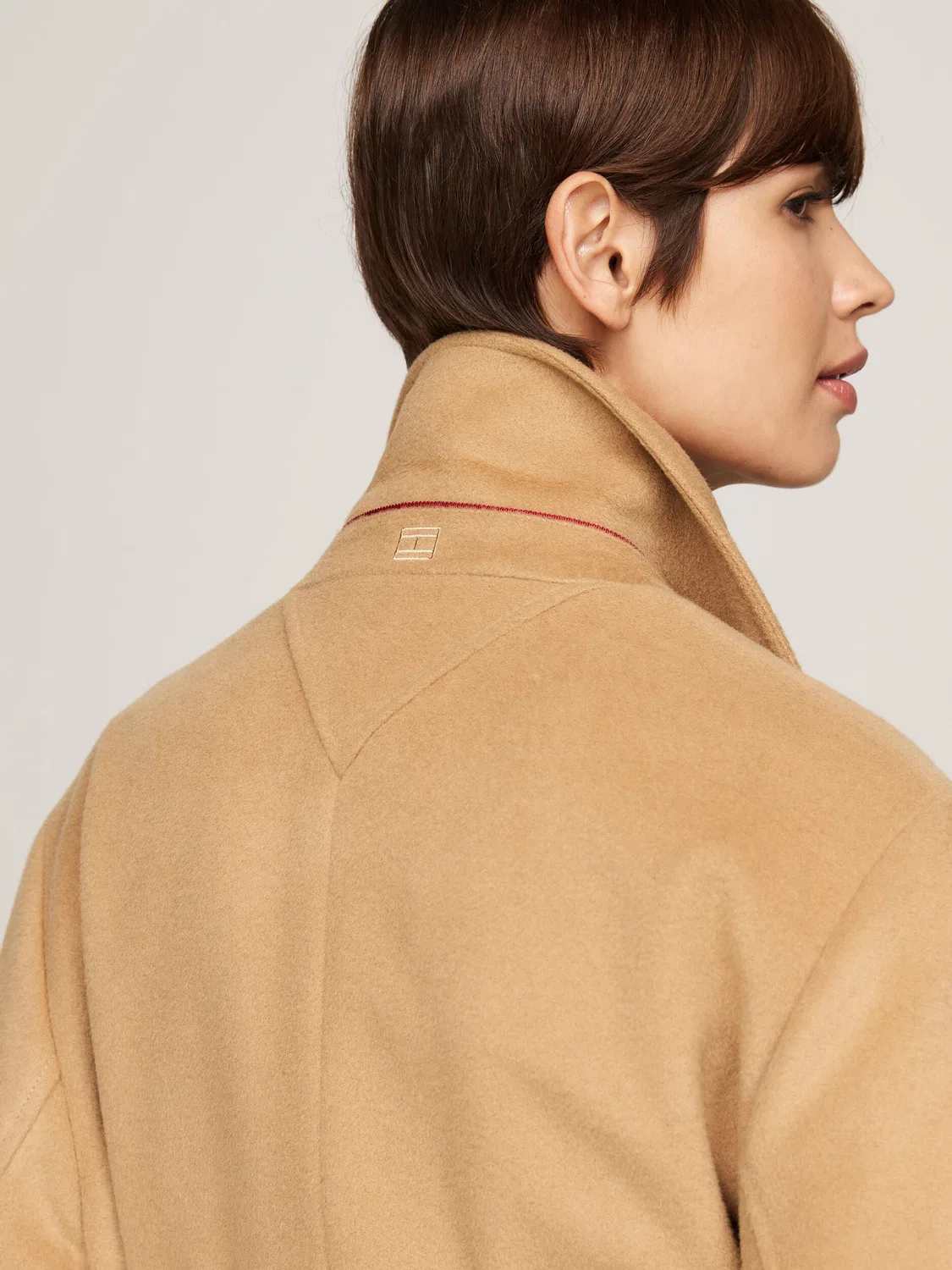 Пальто шерстяное Tommy Hilfiger, Marrone — фото 4