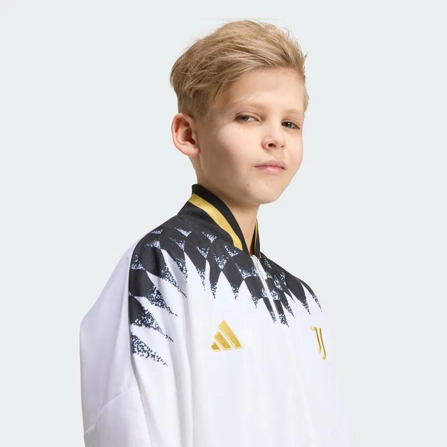 Спортивная куртка ADIDAS PERFORMANCE «Стадион «Ювентус» в Турине», белая — фото 3