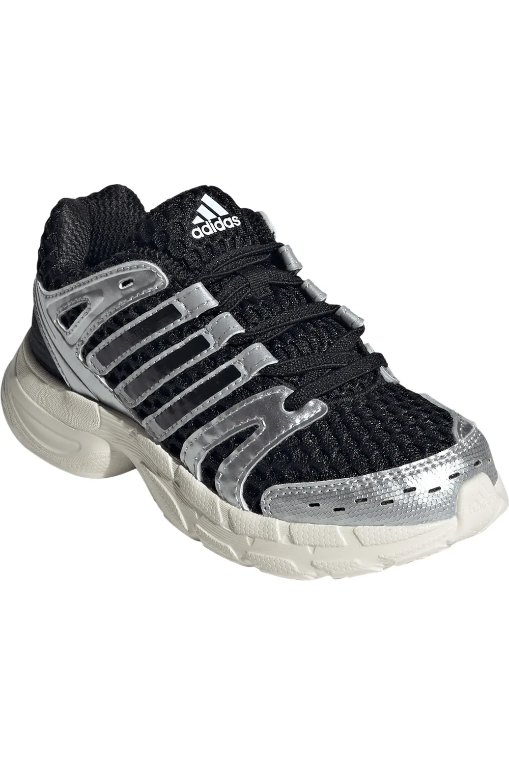 Детские кроссовки с металлическими вставками Adistar Control 5 adidas, Core Black/Silver/Grey
