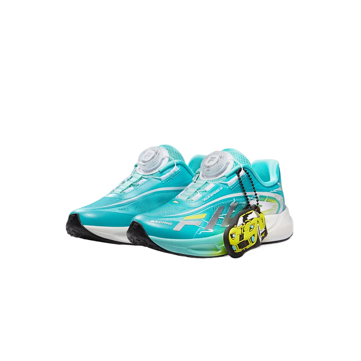 Кроссовки детские FILA KIDS, Grass Hall Green/Space Silver — фото 4