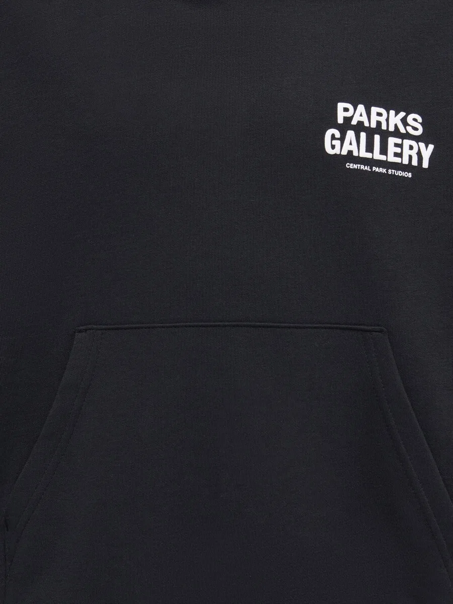 Детская толстовка Only & Sons Junior 'OSJTURNER PARKS GALLERY' черного цвета — фото 3