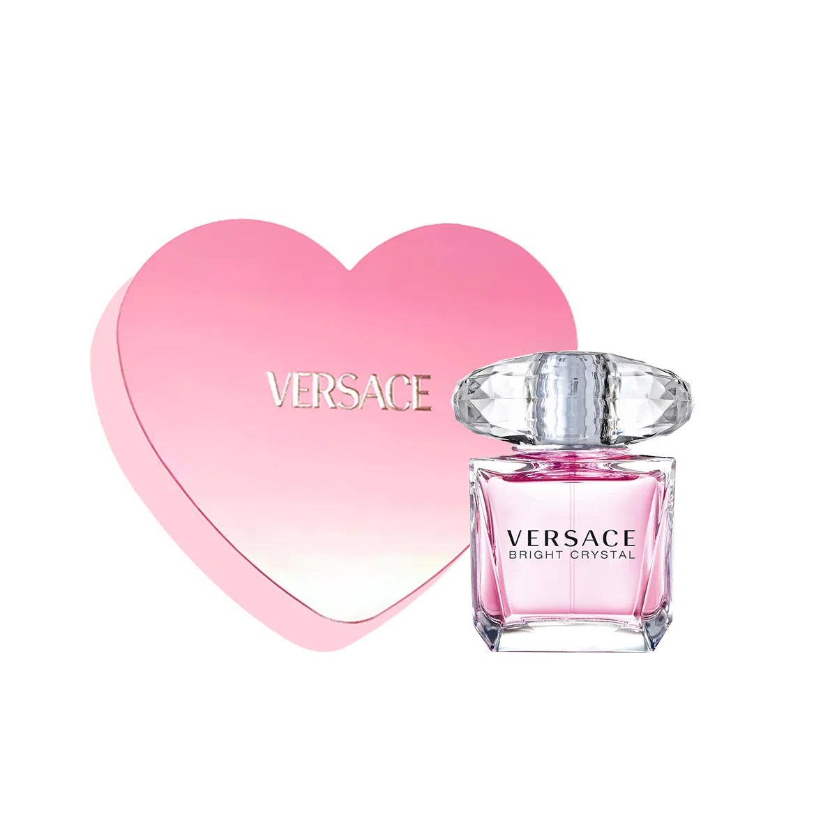 Женская парфюмерная вода VERSACE Pink Brilliance Crystal, 50 мл, Pink Diamond Floral Fruity Accord — фото 2