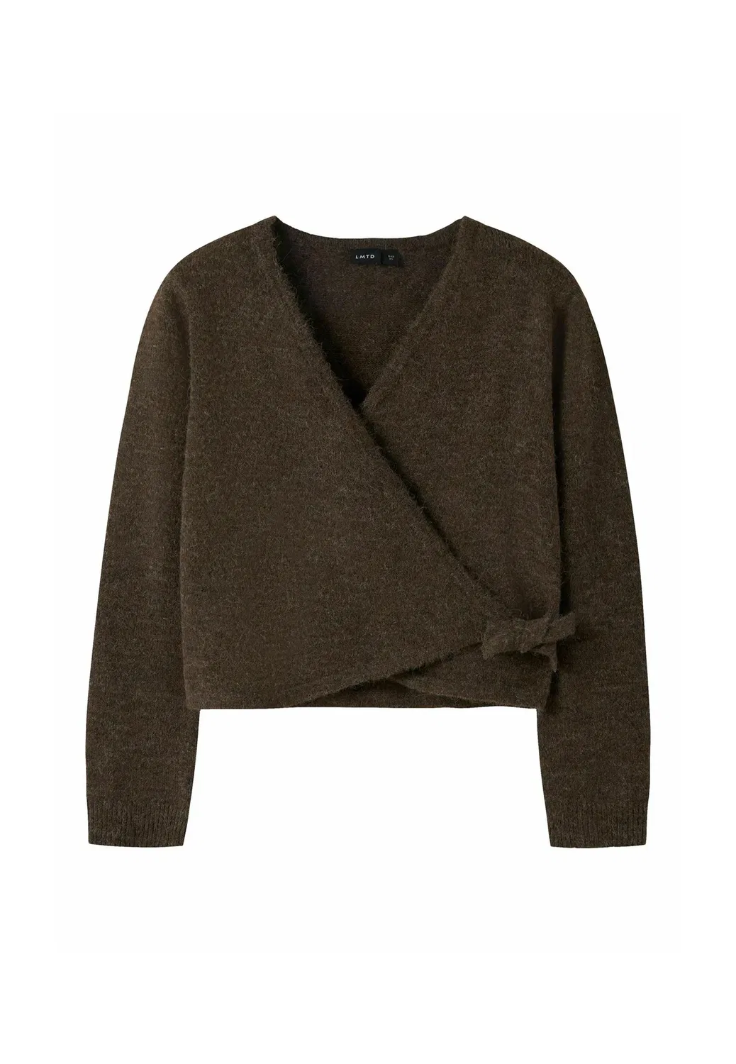 Вязаный балетный пуловер-кардиган Lmtd, Chocolate Brown