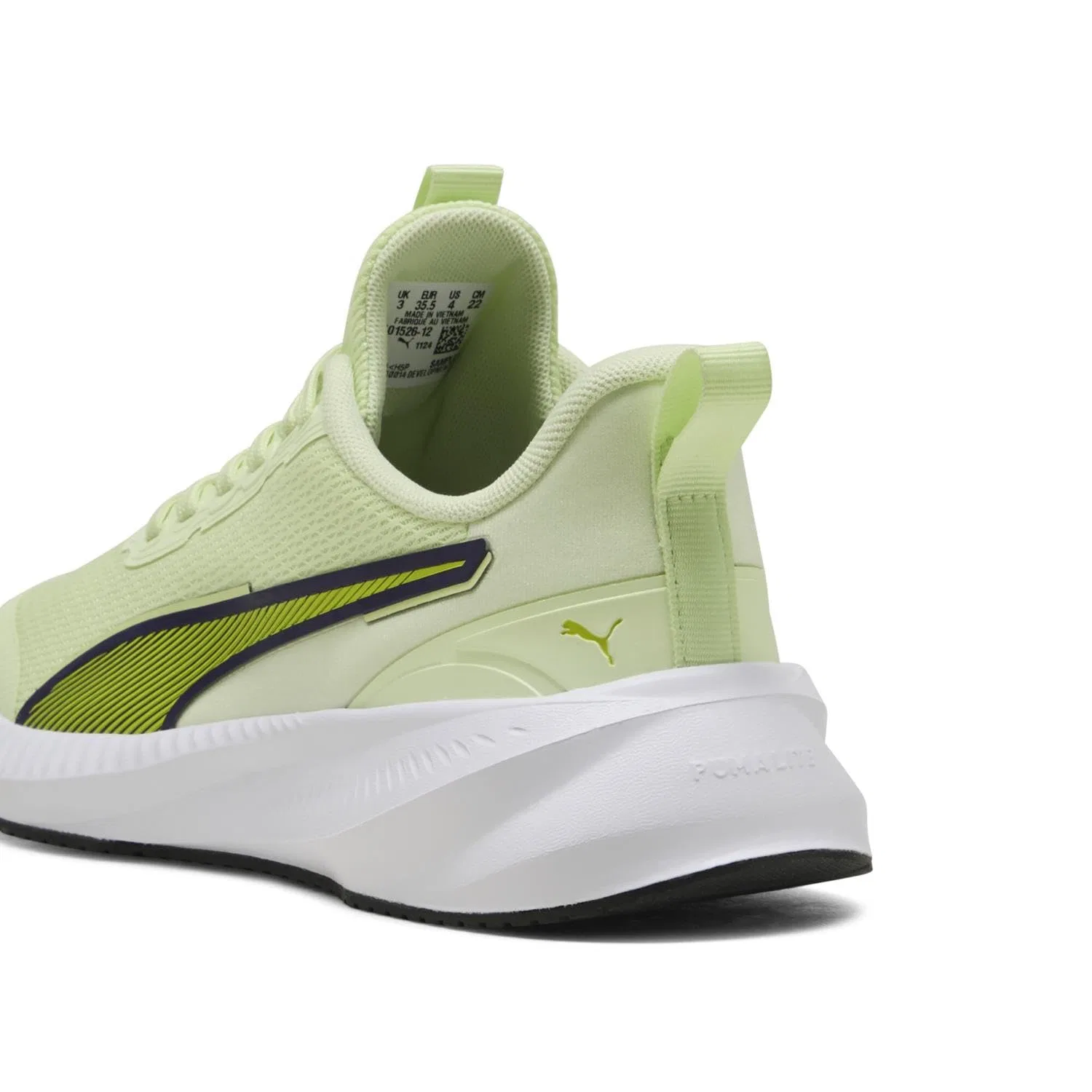 Детские кроссовки для девочек PUMA Flyer Light 3, Apple Spritz Deep Plum Puma White Nero — фото 2
