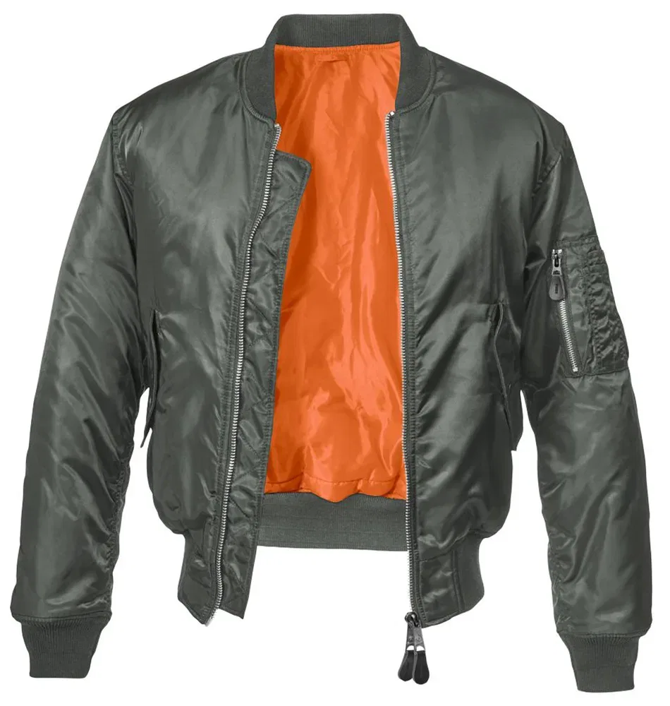 Мужская бомбер куртка Ma1 Jacket Brandit, Grey