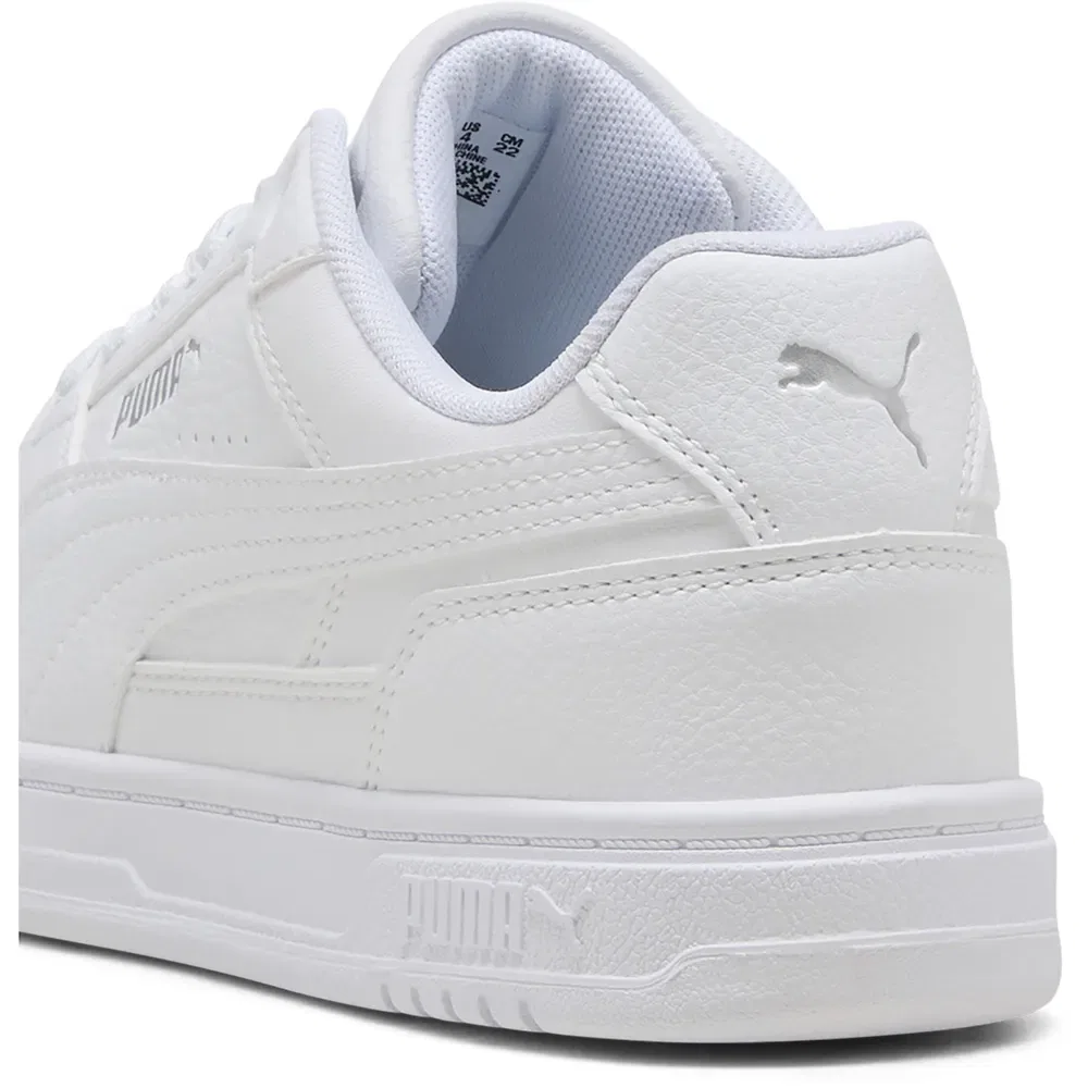 Детские кроссовки для девочек с верхом из экокожи Caven III Puma, White — фото 4