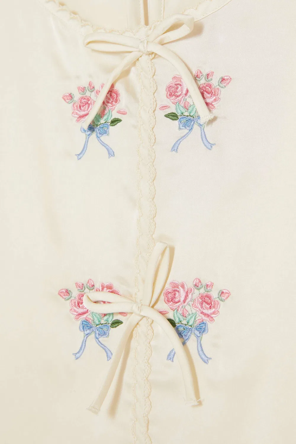 Блузка с вышивкой Sheeny Embroidered Blouse Konges Sløjd — фото 4