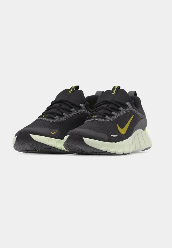 Кроссовки с дышащей сеткой Free Ride Nike Performance, Black/Saffron Quartz/Pencil Point/Volt Ice/Volt Tint, черный — фото 3