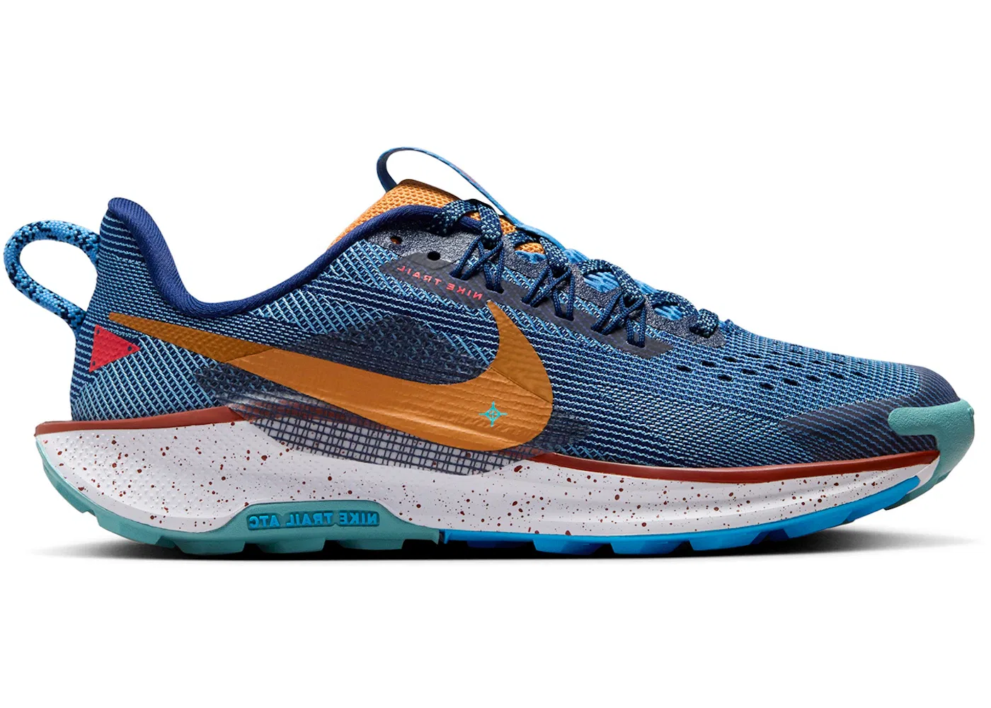 Детские кроссовки для бега с амортизацией Nike Pegasus Trail 5 Nike, Blue Void/Blue Beyond/Photo Blue/Monarch