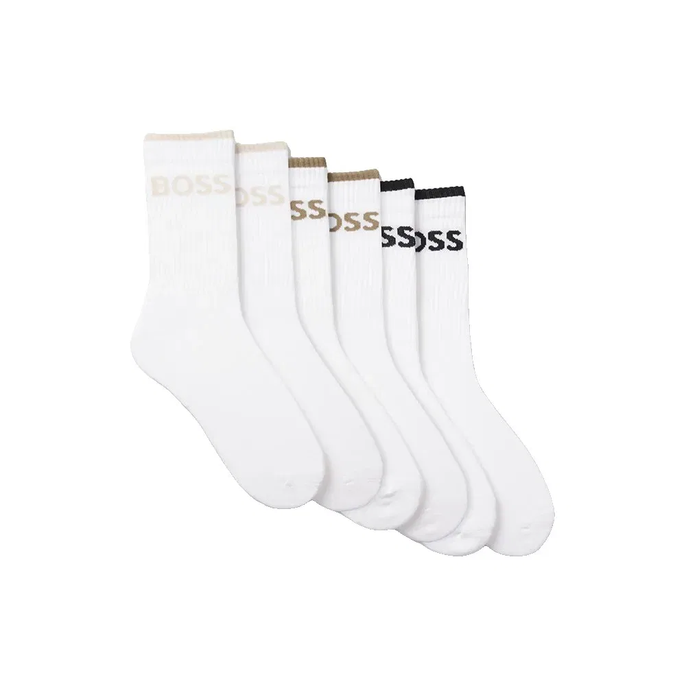 Носки BOSS StripCc 6 пар, белый