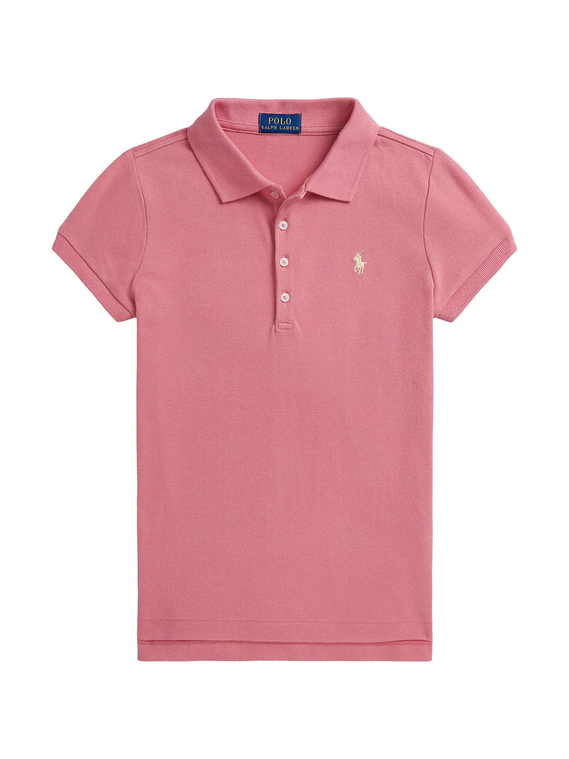 Поло стандартного кроя для девочки Polo Ralph Lauren, розовый