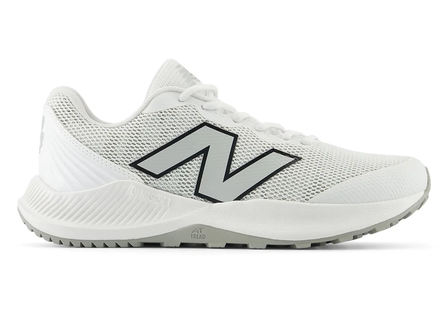 Детские кроссовки для бейсбола New Balance Dynasoft 4040v7 TurfTrainer, Optic White/Raincloud