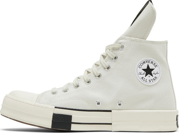Кроссовки Converse Rick Owens x DRKSHDW DRKSTAR Chuck 70 High Egret, белый — фото 3