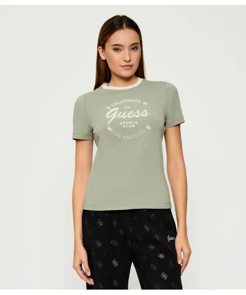 

Футболка Gala Slim fit Guess Active, зеленый