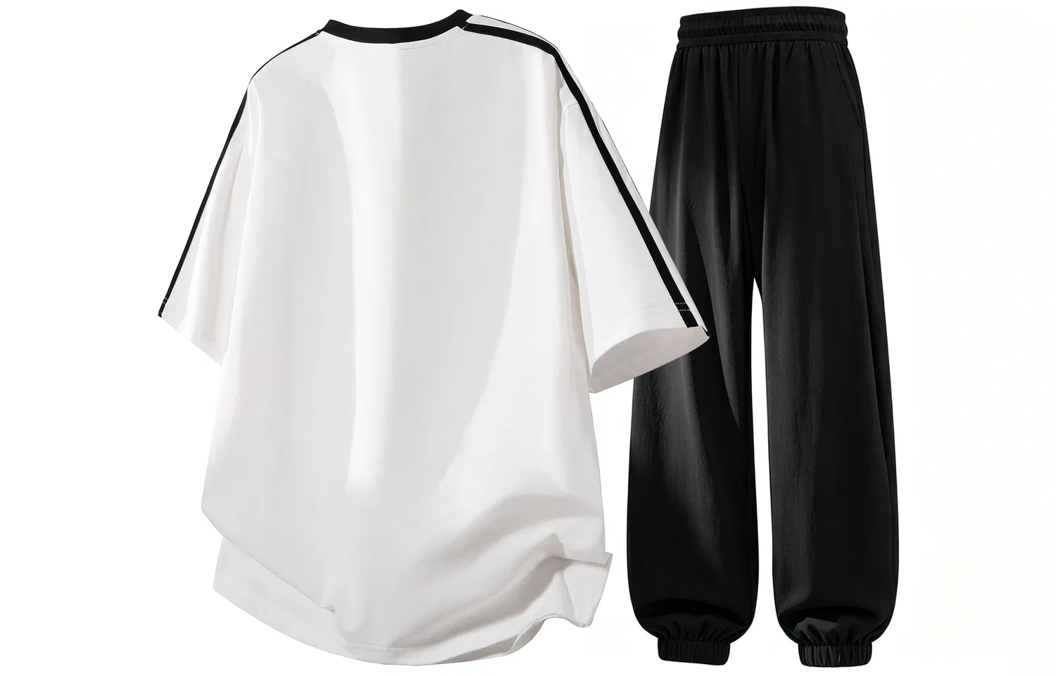 Детский комплект спортивной одежды в минималистичном стиле, Casual Sportswear Unisex, WARRIOR — фото 4