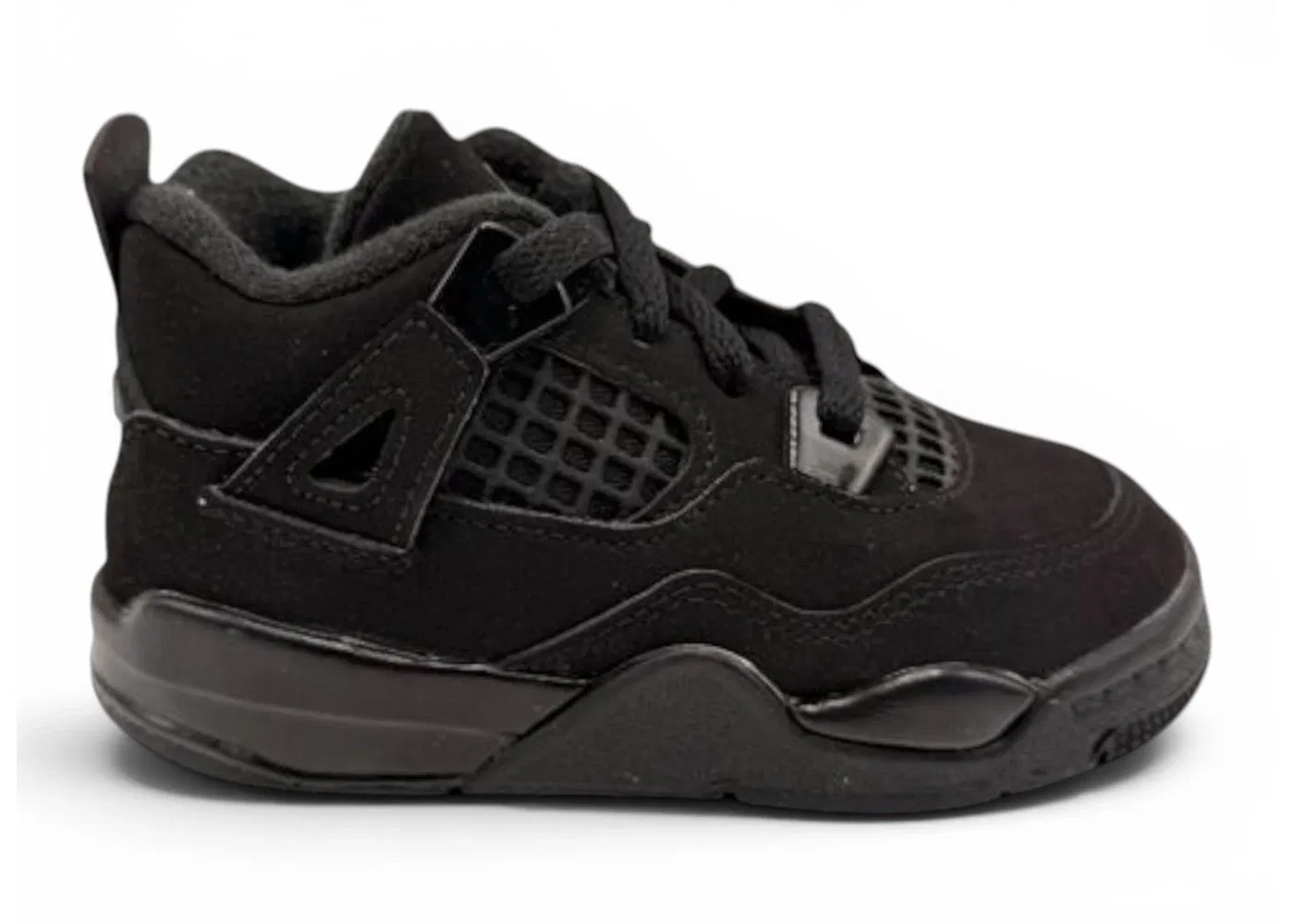 Детские кроссовки Lifestyle с моделью Jordan 4 Retro Jordan, Black/Black/Light Graphite