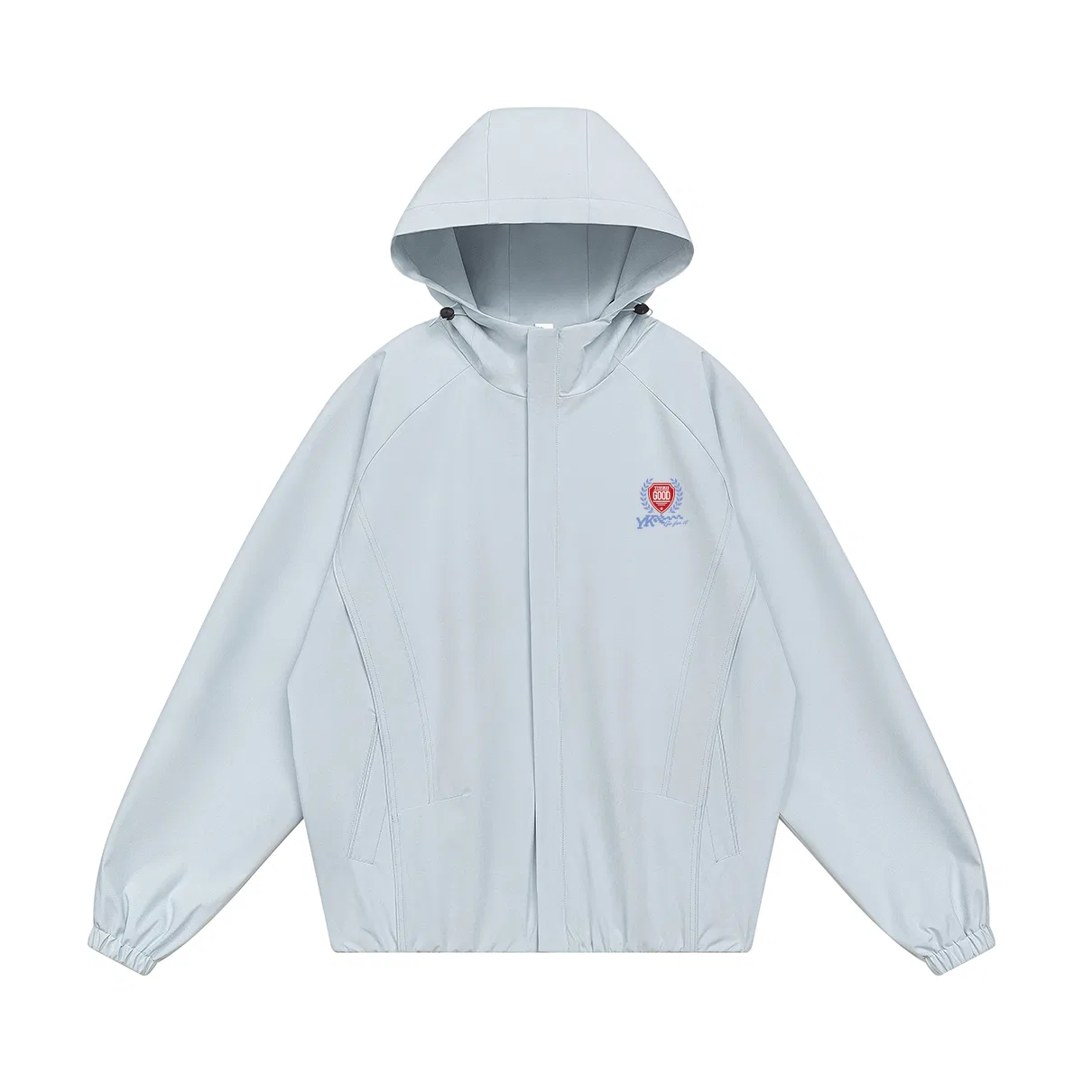 Детская куртка с капюшоном Jackets Unisex Hooded Moderate, YIVIKII, Light Blue